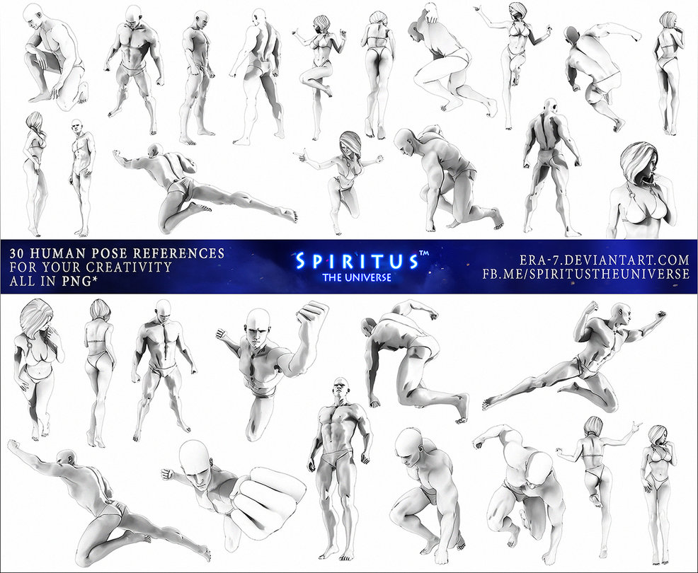986x810 Human Pose References - Human Drawing Reference