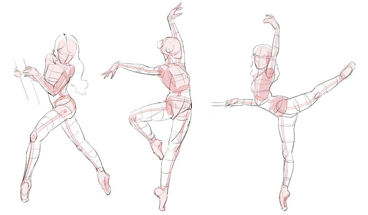 1200x700 Ballerina Drawing Reference And Sketches For Artists - Human Drawing Reference