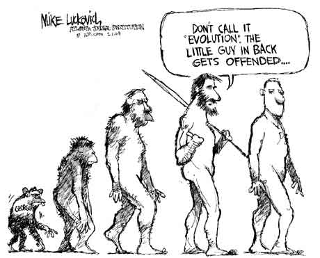 460x371 human evolution - Human Evolution Drawing