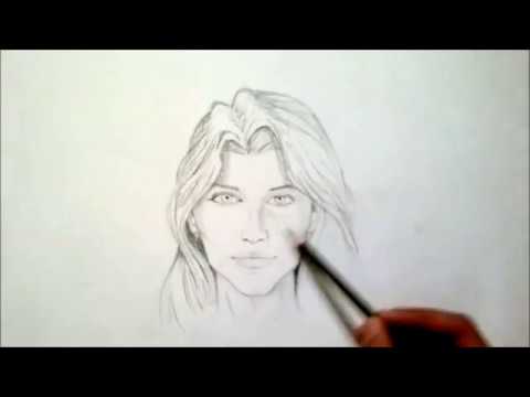 480x360 how to draw human face - Human Face Drawing