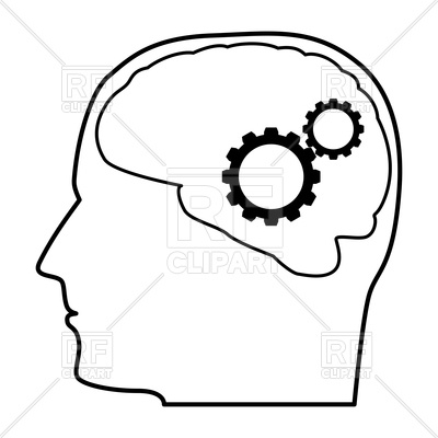 400x400 human face outline drawing - Human Face Outline Drawing