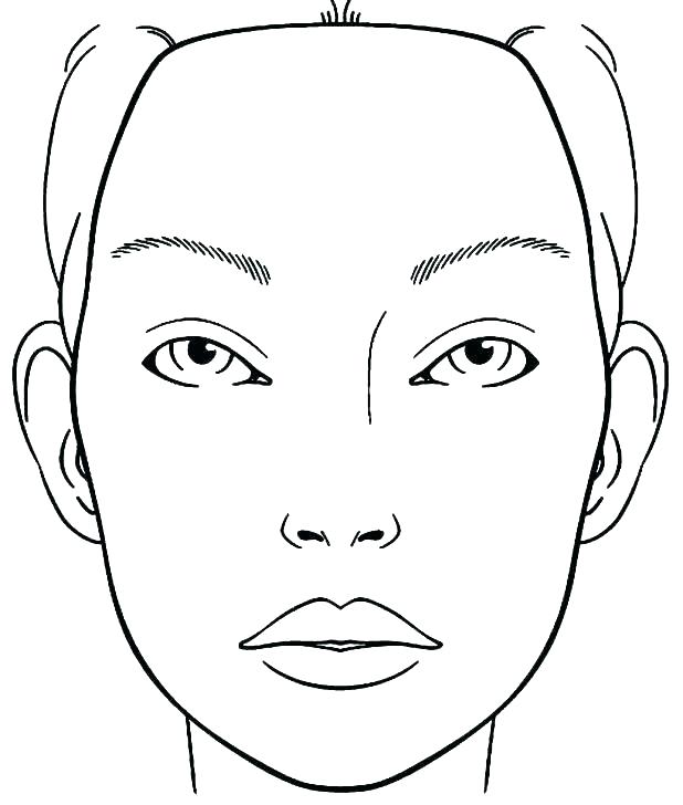 human face outline