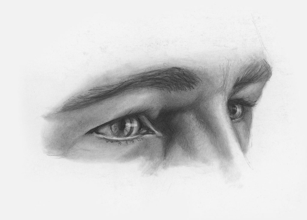 1024x735 Draw Facial Features With This In Depth Beginner's Guide - Human Face Pencil Drawing