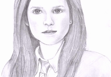 380x265 Awesome Pencil Sketches Of Human Faces - Human Face Pencil Drawing