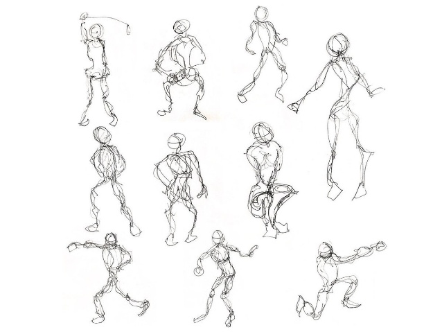 638x479 Figure Drawing Powerpoint - Human Figure Drawing