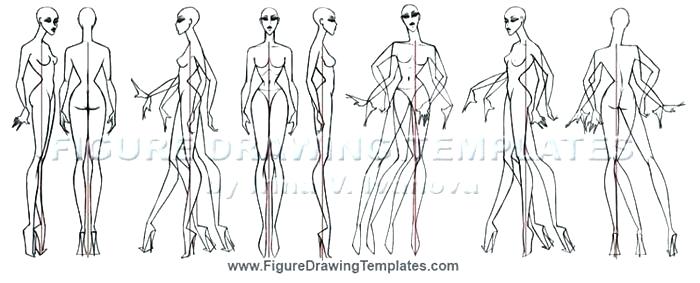 700x283 Human Body Outline Image Drawing Figure Template - Human Figure Drawing Template