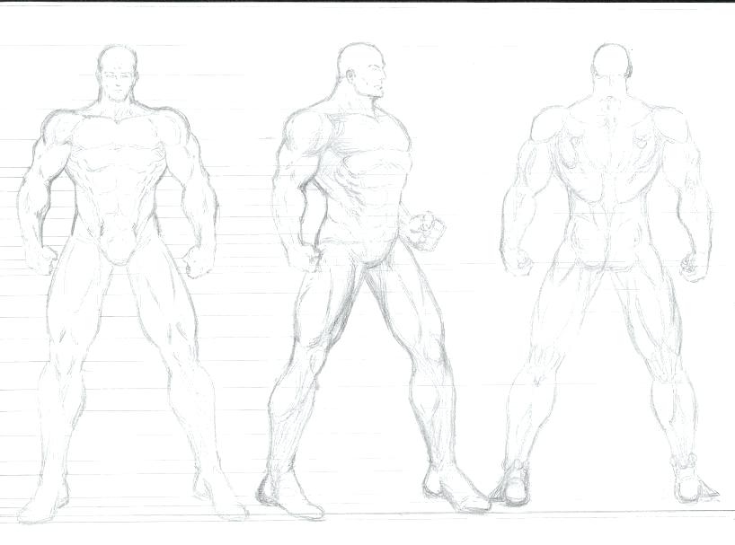818x607 Blank Fashion Model Template Male Figure Drawing Templates Sketch - Human Figure Drawing Template