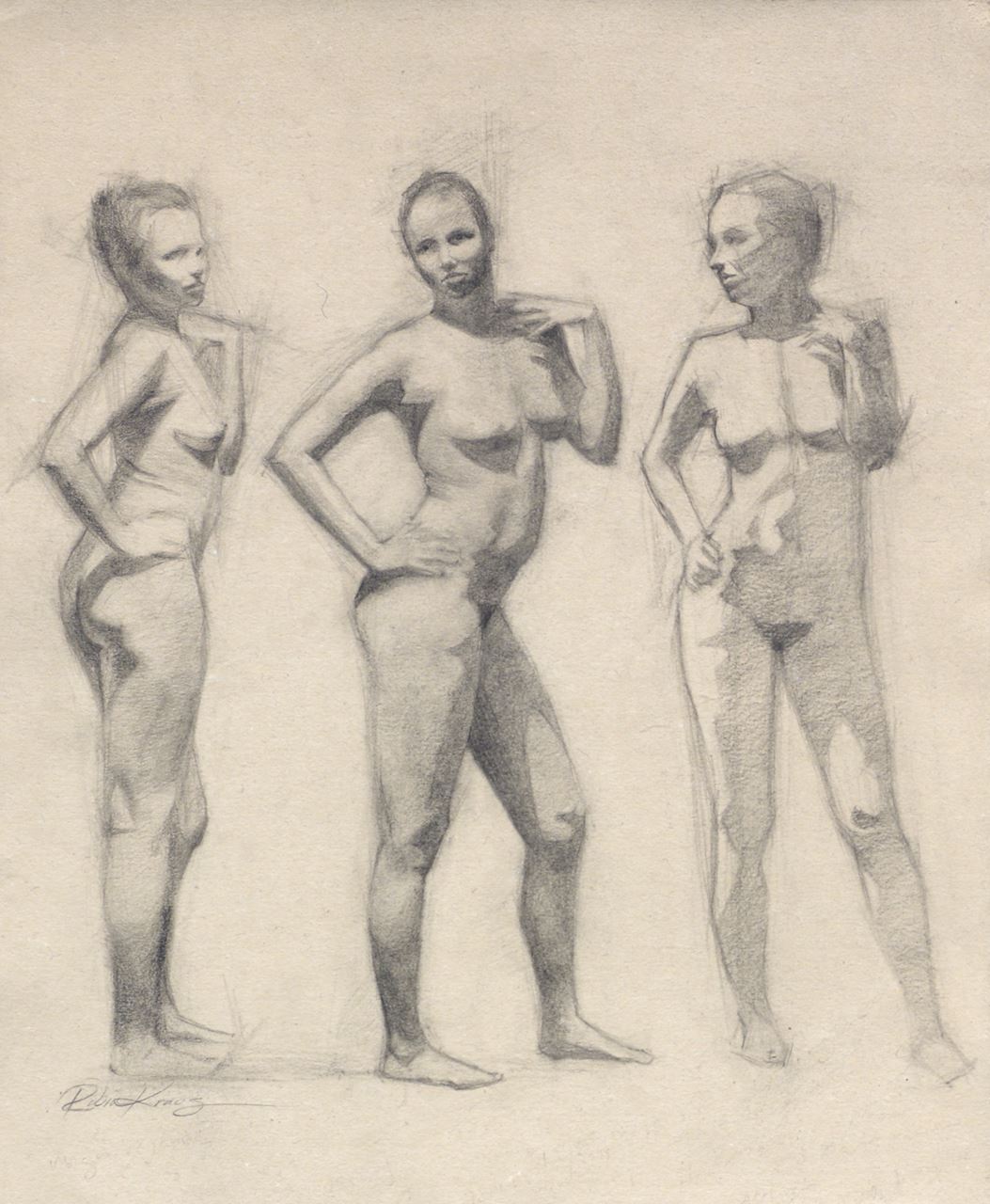 1053x1280 New Mexico Art League - Human Form Drawing