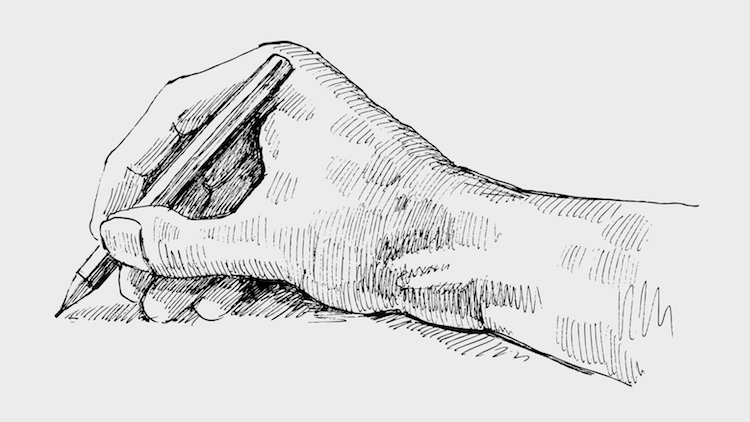 750x422 learn this handy artistic skill how to draw hands step - Human Hand Drawing
