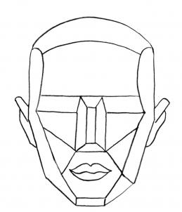 259x302 how to draw a human head, draw human heads, step - Human Head Drawing