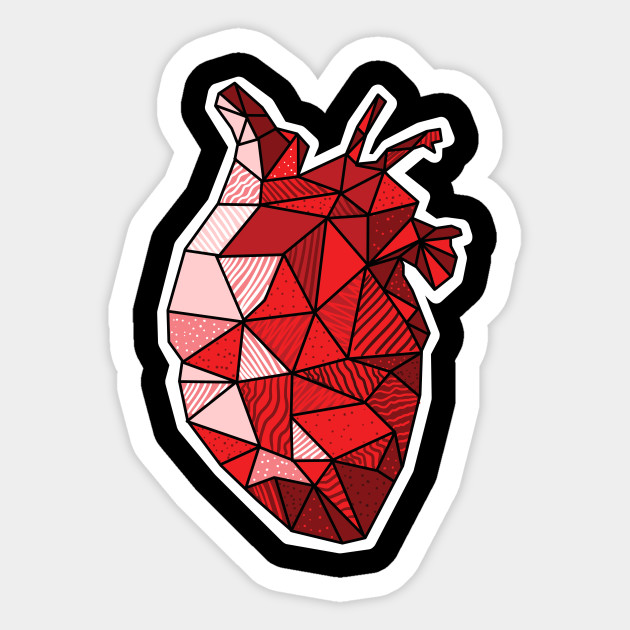 630x630 Real Anatomical Human Heart Drawing T Shirt - Human Heart Drawing