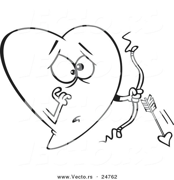 600x620 Coloring Heart Outline Coloring Page - Human Heart Outline Drawing