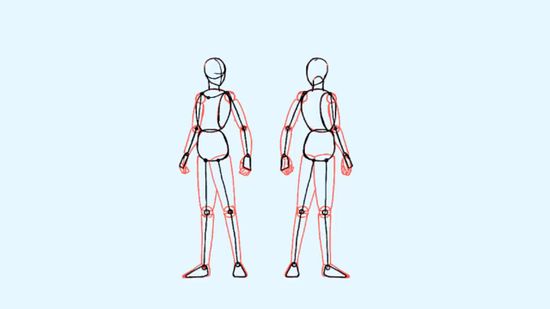 human figure easy