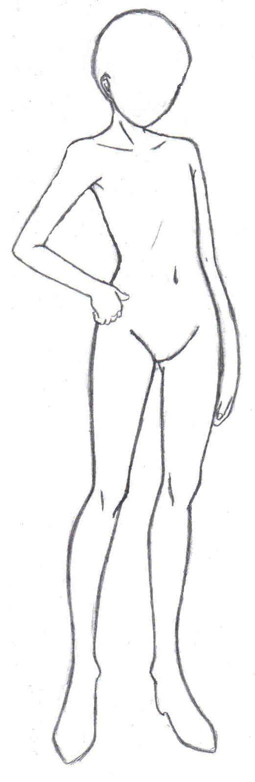 Outline Drawing Of Human Body Kaldebwongco