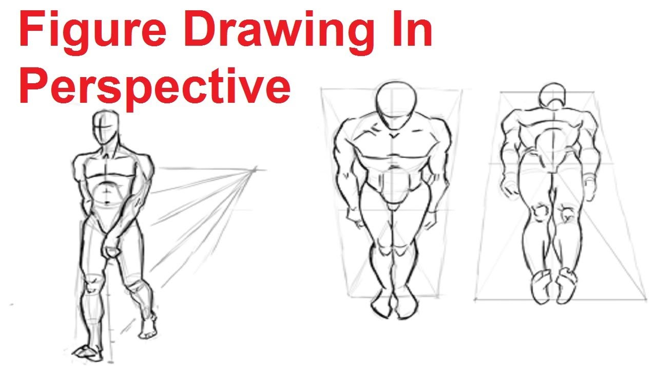 1280x720 Figure Drawing Lesson - Human Perspective Drawing