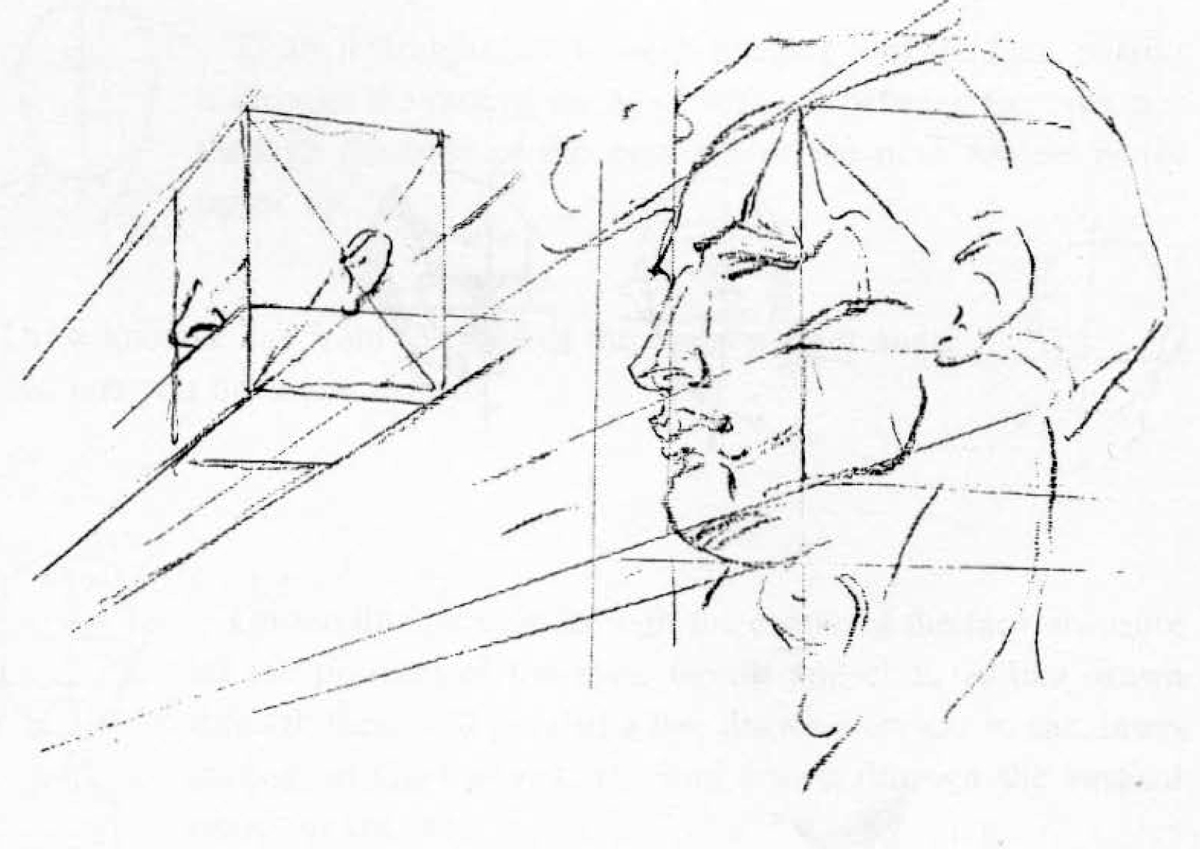 1200x849 how to draw the head in perspective drawing human head - Human Perspective Drawing