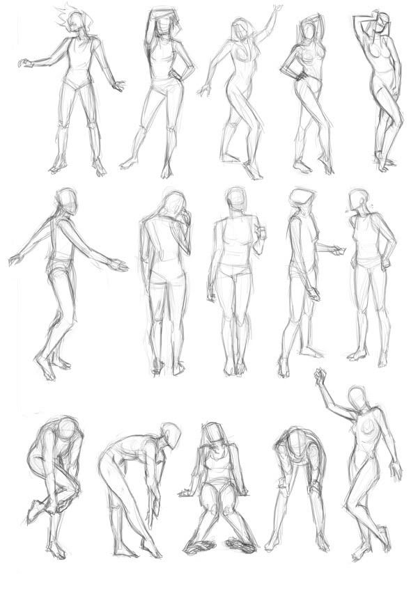600x849 Proposal Drawing Male Poses For Free Download - Human Poses Drawing