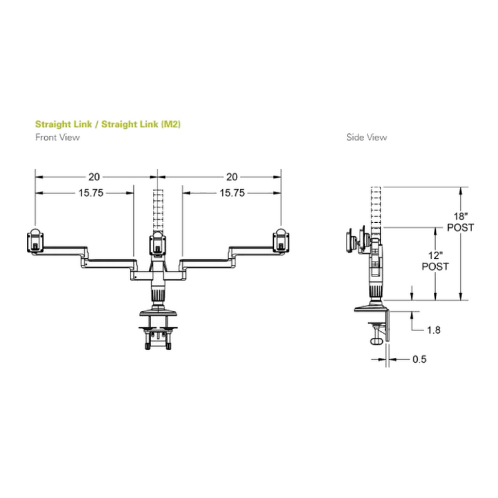 1024x1024 humanscale mflex dual monitor arm - Human Scale Drawing
