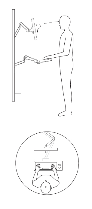 306x696 Humanscale - Human Scale Drawing