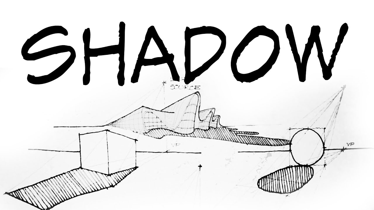 1280x720 How To Draw Perspective Shadow Part Architecture Daily Sketches - Human Shadow Drawing