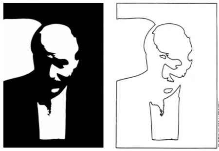 450x309 Teach How The Blind Draw - Human Shadow Drawing