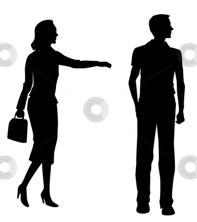 400x450 Human Silhouette Stock Photo - Human Silhouette Drawing