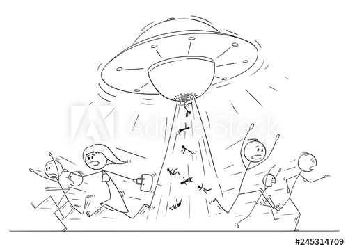 500x358 Cartoon Stick Figure Drawing Illustration Of Group Or Crowd - Human Stick Figure Drawing