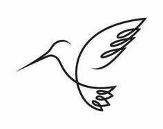 236x188 Simple Hummingbird Drawing Gallery - Hummingbird Drawing Easy