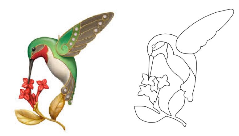 775x440 inlay time jupiter ukulele jonathan dale - Hummingbird Line Drawing