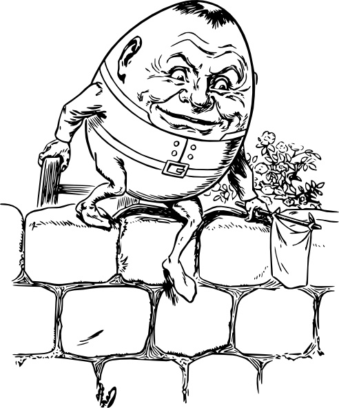 492x592 Humpty Dumpty Clip Art Free Vector In Open Office Drawing - Humpty Dumpty Drawing