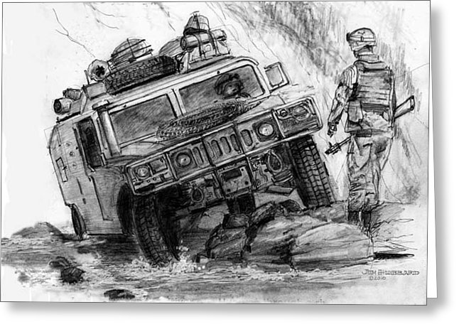 646x470 humvee afghanistan drawing - Humvee Drawing