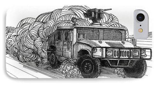 600x327 humvee iphone cases fine art america - Humvee Drawing