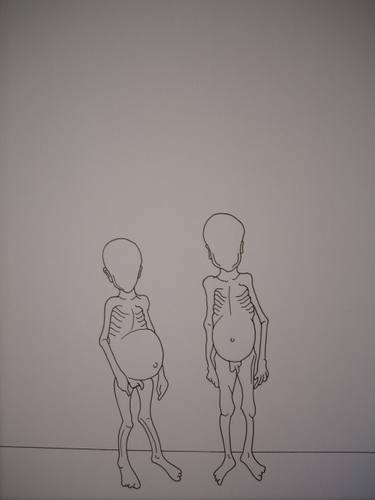 375x500 Hunger Drawing - Hunger Drawing