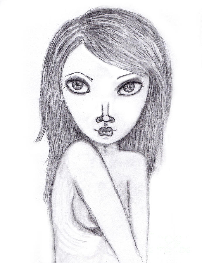 691x900 Hunger Drawing - Hunger Drawing