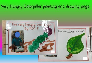 350x242 very hungry caterpillar painting and drawing - Hungry Caterpillar Drawing