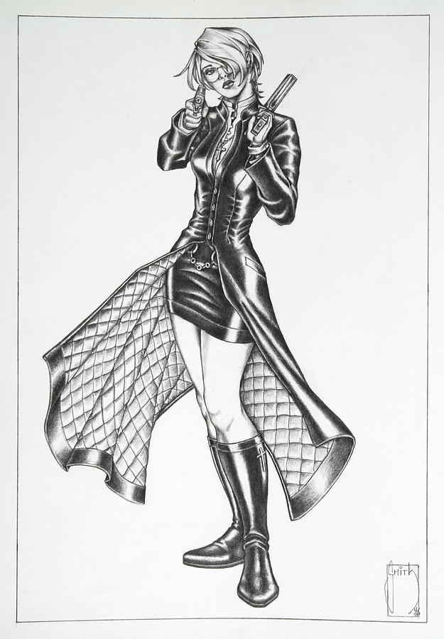 625x900 Victoria - Hunter Drawing