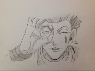 320x240 hunter x hunter anime hisoka - Hunter X Hunter Drawing