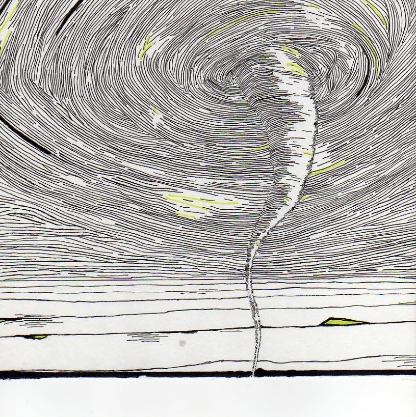 816x819 tornado drawing - Hurricane Drawing