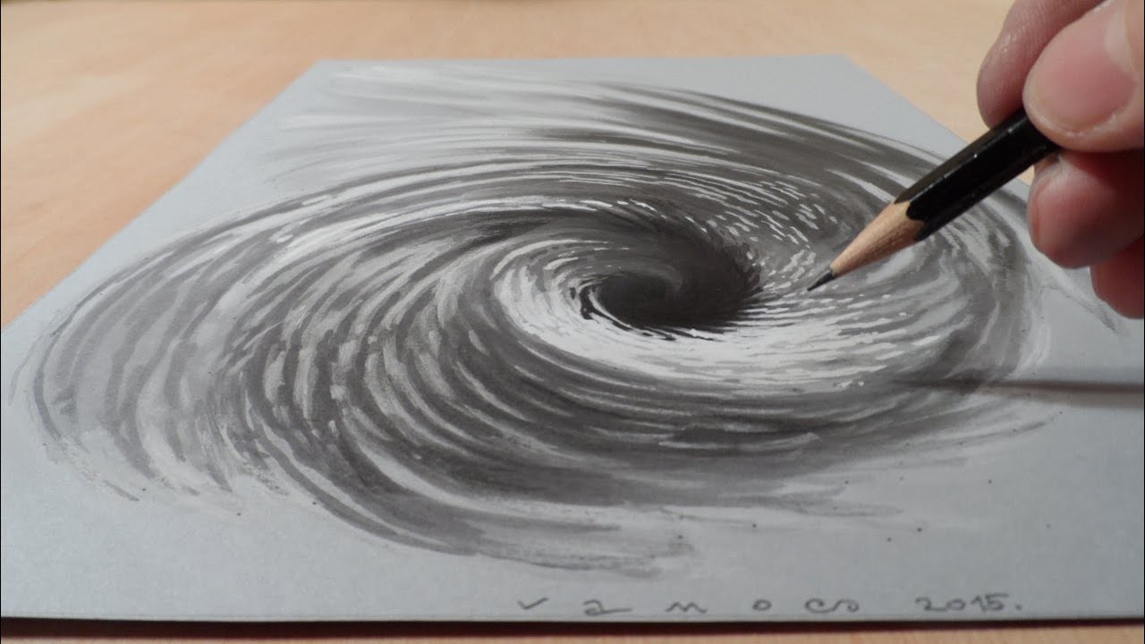 1280x720 drawing vortex - Hurricane Drawing