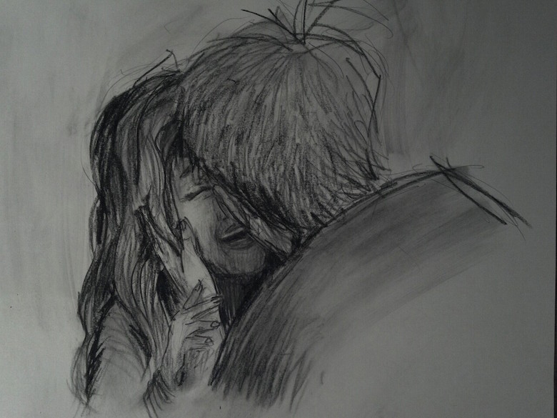 780x585 husband shares precious moments spent with wife - Husband And Wife Drawing