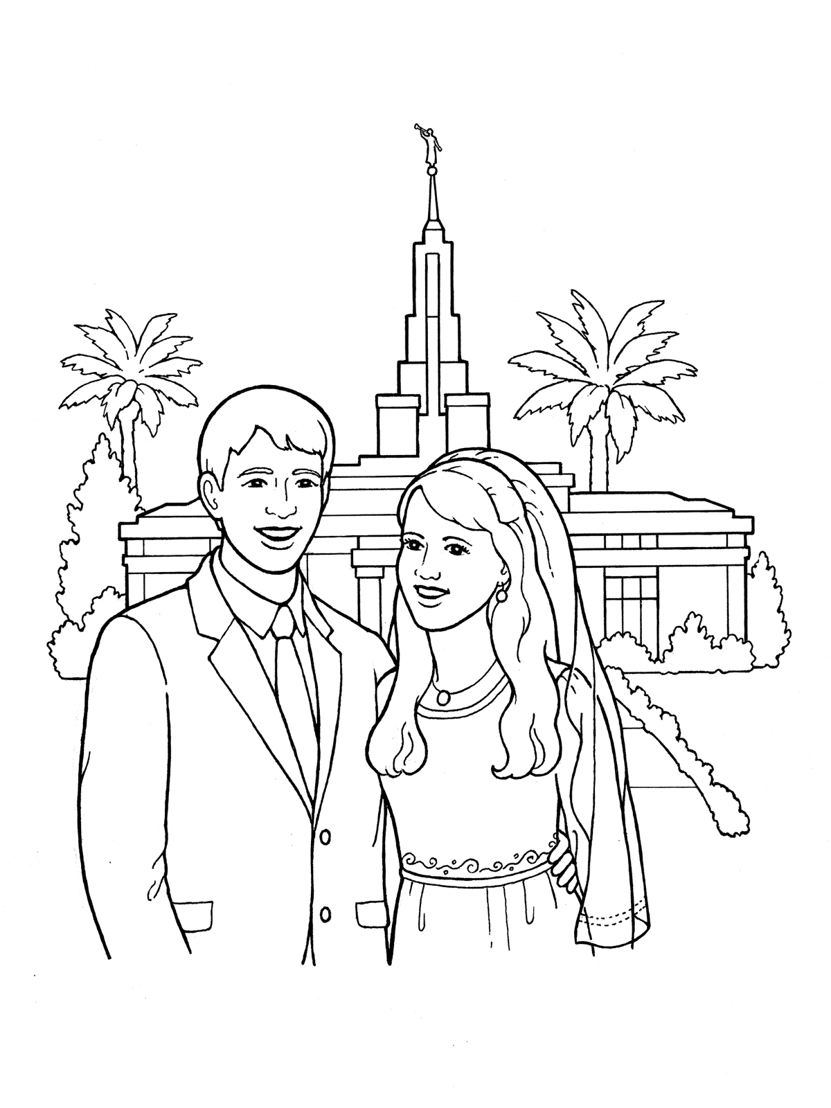 1200x1600 temple sealing husband wife - Husband And Wife Drawing