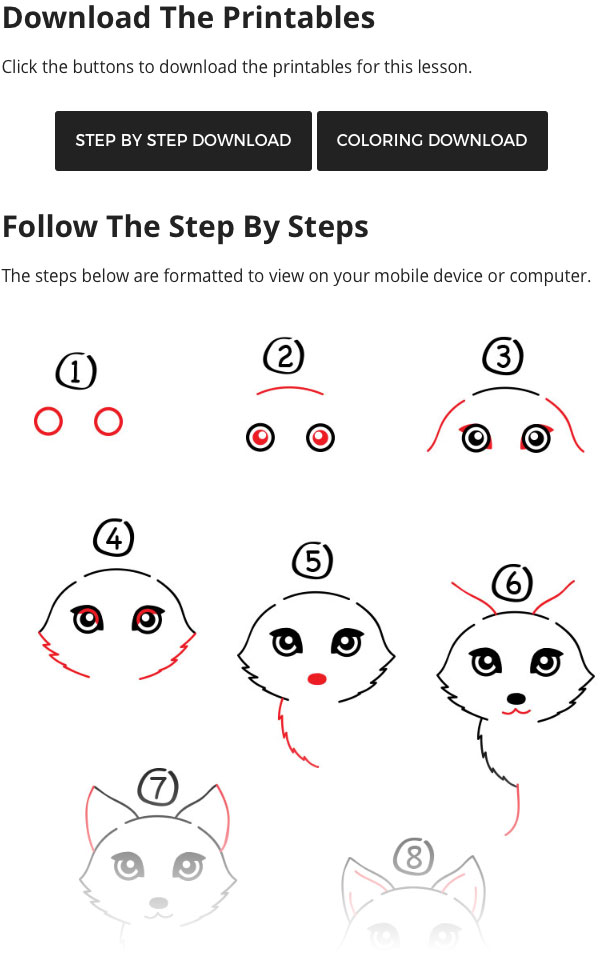 601x963 How To Draw A Cartoon Husky - Husky Cartoon Drawing