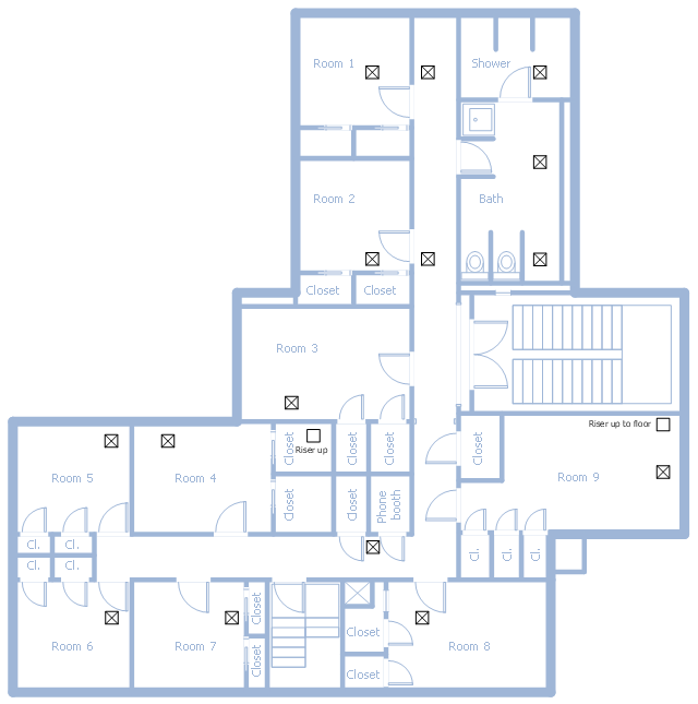 640x645 hvac plans how to create a hvac plan air handler hvac plan - Hvac Drawing