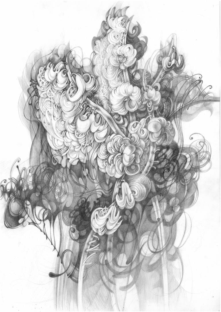 770x1089 Hyacinth Drawing - Hyacinth Drawing