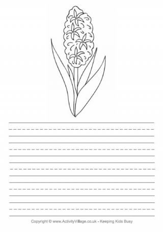 320x456 Learn To Draw A Hyacinth - Hyacinth Drawing