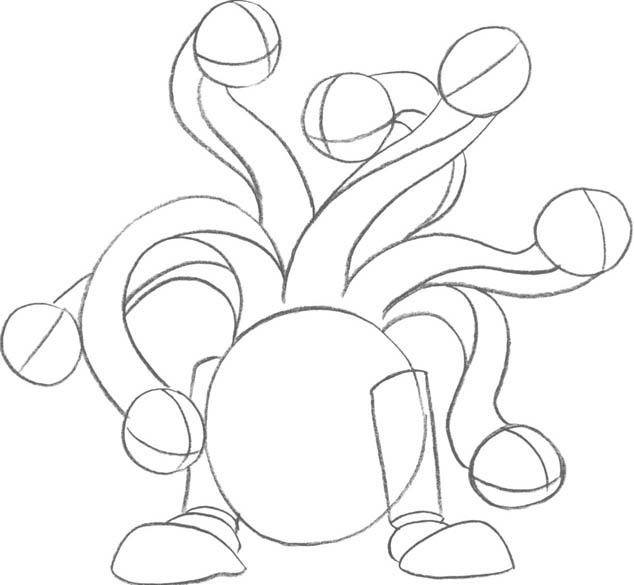 634x585 hydra - Hydra Dragon Drawing