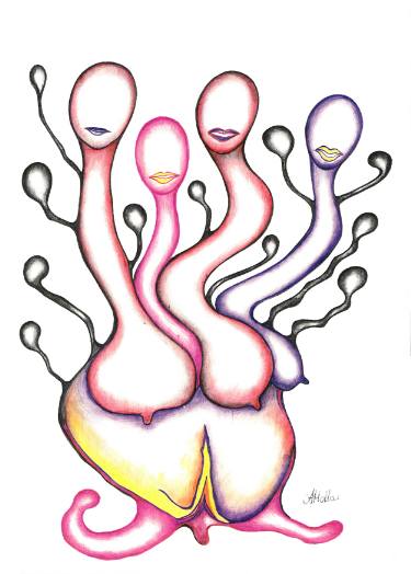 375x524 Hydra Drawing - Hydra Drawing