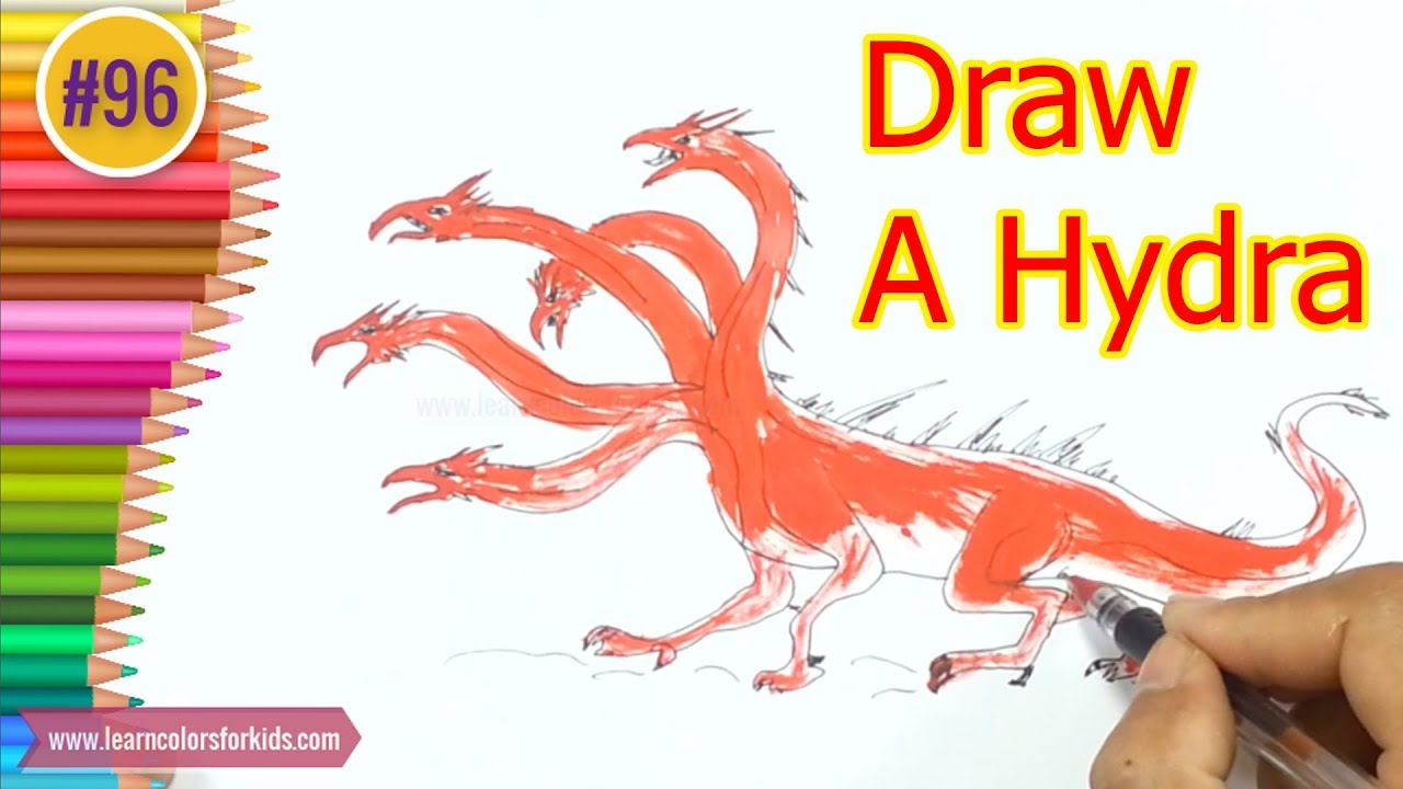1280x720 Learn How To Draw A Hydra - Hydra Drawing