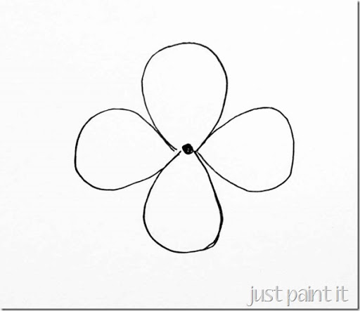 512x443 Paint Hydrangea - Hydrangea Line Drawing