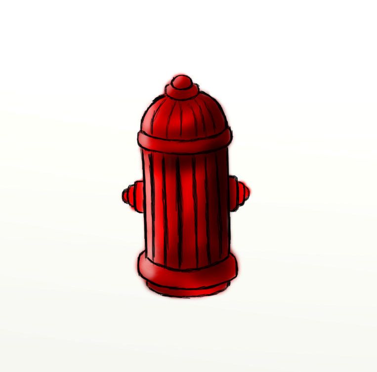 763x754 how to draw a fire hydrant clipart and things fire drawing - Hydrant Drawing